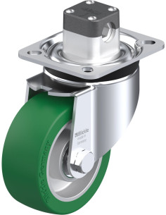 LK-ALST 100K-1-CS11 - Poliuretano ratukas su stabdžiais