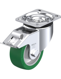 LK-ALST 100K-1-FI poliuretano ratukas su stabdžiais