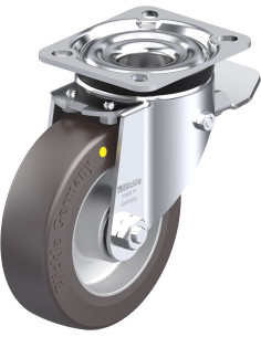 LK-ALST 125K-1-ST-AS antistatinis poliuretaninis ratukas su