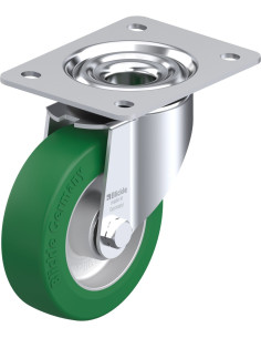 LK-ALST 125K-3 poliuretano pasukamas ratukas 125 mm