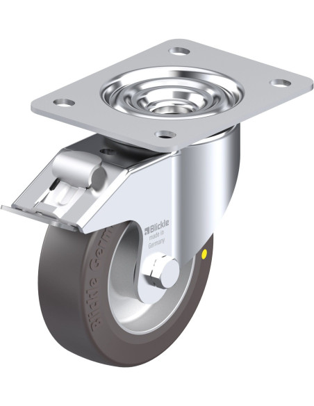 LK-ALST 125K-3-FI-AS antistatinis poliuretaninis ratukas su