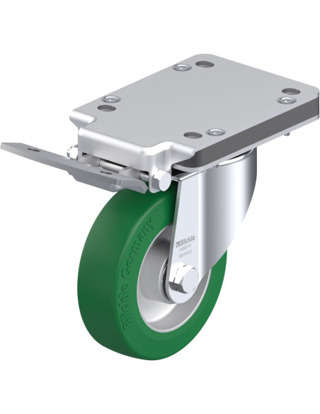 LK-ALST 125K-3-IS poliuretano ratukas su stabdžiais