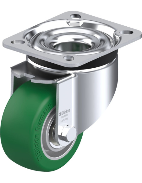 LK-ALST 82K poliuretano pasukamas ratukas 80 mm