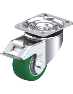 LK-ALST 82K-FI poliuretano ratukas su stabdžiais