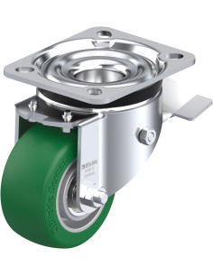 LK-ALST 82K-ST poliuretano ratukas su stabdžiais