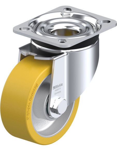 LK-ALTH 100K-1 poliuretano pasukamas ratukas 100 mm