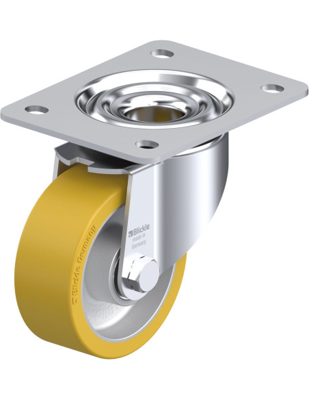 LK-ALTH 100K-3 poliuretano pasukamas ratukas 100 mm