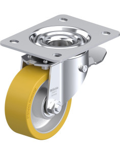 LK-ALTH 100K-3-ST poliuretano ratukas su stabdžiais