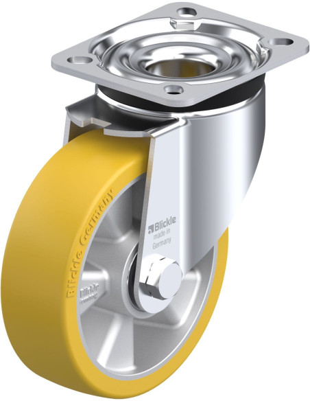 LK-ALTH 125K-1 poliuretano pasukamas ratukas 125 mm