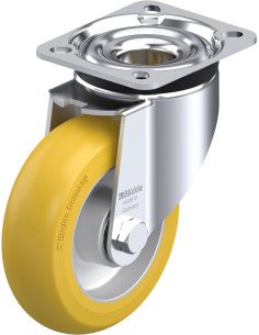 LK-ALTH 125K-1-CO poliuretano pasukamas ratukas 125 mm