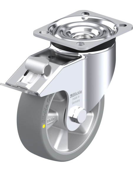 LK-ALTH 125K-1-FI-AS antistatinis ratukas su stabdžiais