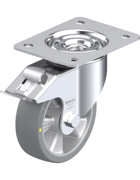 LK-ALTH 125K-3-FI-AS antistatinis ratukas su stabdžiais