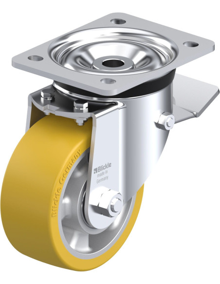 LK-ALTH 127K-ST - Poliuretano pasukamas ratukas su