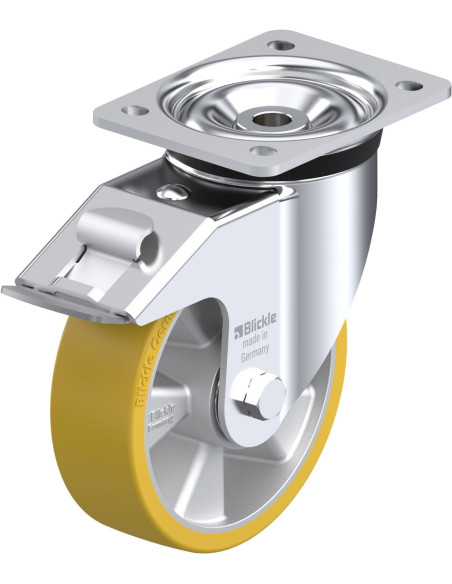 LK-ALTH 160K-FI - Poliuretano pasukamas ratukas su