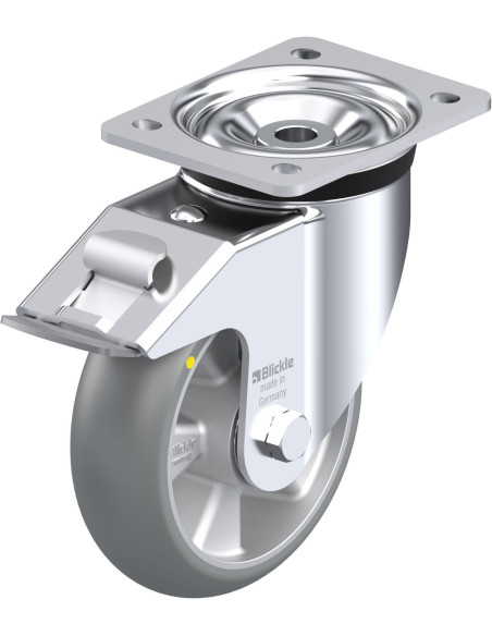 LK-ALTH 160K-FI-AS-CO antistatinis ratukas su stabdžiais