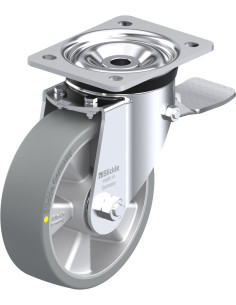 LK-ALTH 160K-ST-AS antistatinis poliuretaninis ratukas su