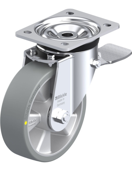 LK-ALTH 160K-ST-AS antistatinis poliuretaninis ratukas su