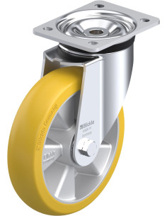 LK-ALTH 200K-CO poliuretano pasukamas ratukas 200 mm