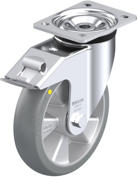 LK-ALTH 200K-FI-AS-CO antistatinis ratukas su stabdžiais