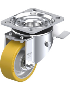 LK-ALTH 80K-ST poliuretano ratukas su stabdžiais