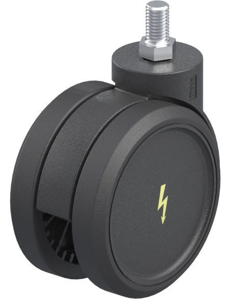 LKDB-PUA 100G-ELS antistatinis dvigubas pasukamas ratukas