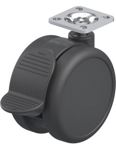 LKDB-PUA 75G-RA-P20 dvigubas pasukamas ratukas