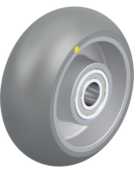 ALTH 101/15K-AS-CO antistatinis poliuretano ratas 100x40 mm