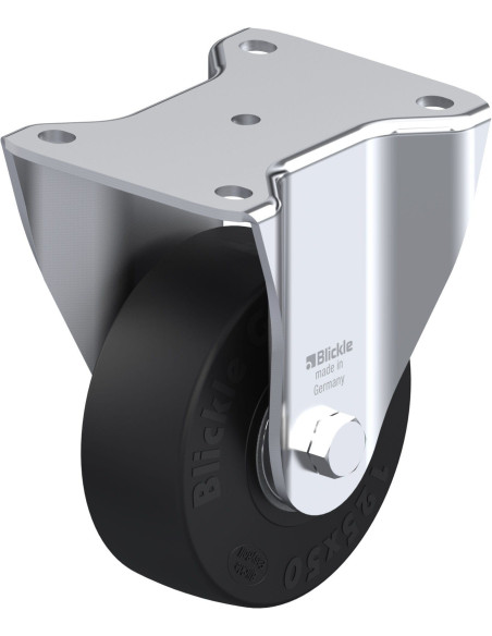 BH-SE 125K fiksuotas ratukas dengtas guma