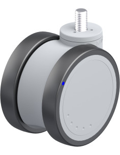 LKDGX-PATH 100XK-GSX12 sintetinis dvigubas pasukamas ratukas