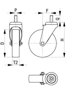 LKDGX-PATH 125XK-FI-GSX12 sintetinis dvigubas pasukamas 2