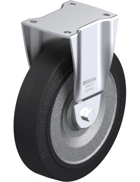 BH-SE 250K fiksuotas ratukas dengtas guma