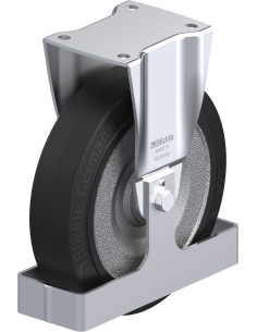 BH-SE 250K-FS fiksuotas ratukas su guma