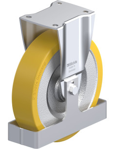 BH-SETH 250K-FS poliuretano fiksuotas ratukas 250x60 mm