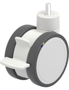 LKDXH-PATH 100XK-FI-ELS-GSX10 - dvigubas pasukamas ratukas