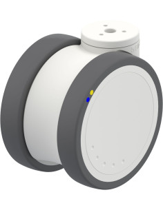 LKDX-PATH 100XK-9-ELS antistatinis poliuretaninis ratukas