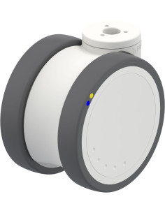 LKDX-PATH 100XK-ELS dvigubas pasukamas antistatinis ratukas