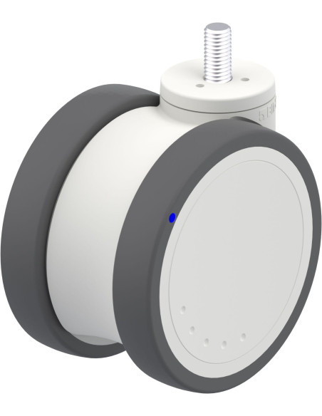 LKDX-PATH 100XK-GSX10 sintetinis dvigubas pasukamas ratukas