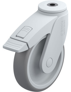 LKFG-TPA 126G-11-FI pasukamas ratukas su stabdžiais, 125 mm