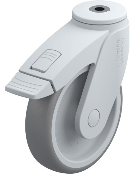 LKFG-TPA 126G-11-FI pasukamas ratukas su stabdžiais, 125 mm