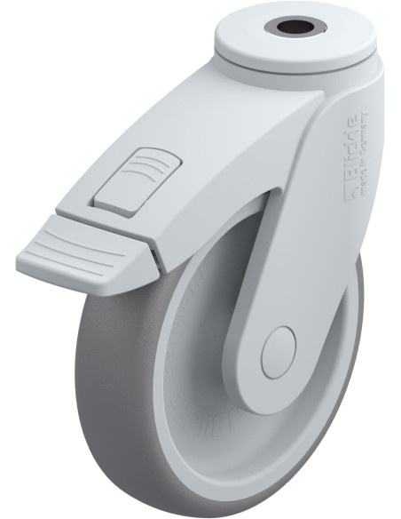 LKFG-TPA 126G-FI pasukamas ratukas su stabdžiais, 125 mm