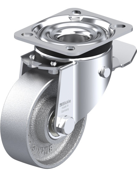 LK-G 100K-1-ST pasukamas ratukas su stabdžiais