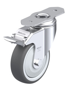 LKPA-PATH 101KF-29-FI poliuretano ratukas su stabdžiais