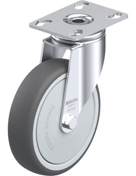 LKPA-PATH 126KF poliuretano pasukamas ratukas 125 mm