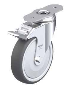 LKPA-PATH 126KF-29-FI poliuretano ratukas su stabdžiais