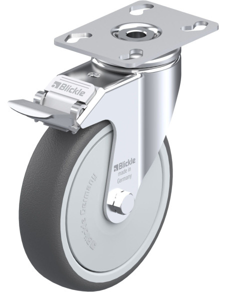 LKPA-PATH 126KF-FI - Poliuretano pasukamas ratukas su