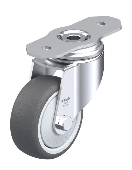 LKPA-PATH 80KF-29 poliuretano pasukamas ratukas 80 mm