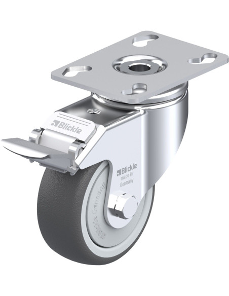 LKPA-PATH 80KF-FI - Poliuretano pasukamas ratukas su