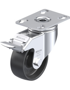 LKPA-POA 80G-FI Sintetinis pasukamas ratukas su stabdžiais