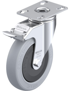 LKPA-POES 127KF-FI-SG pasukamas ratukas su stabdžiais