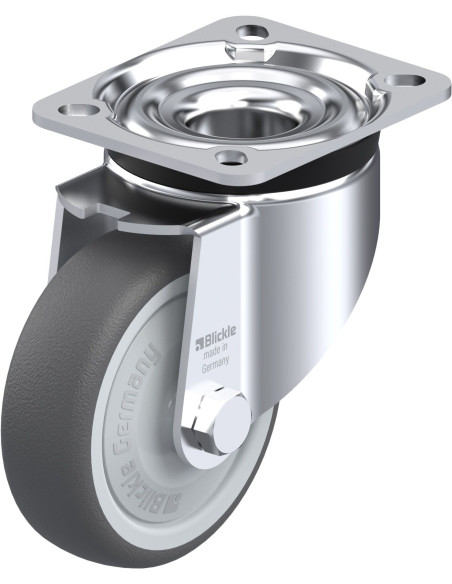 LK-PATH 100KF-1 poliuretano pasukamas ratukas 100 mm